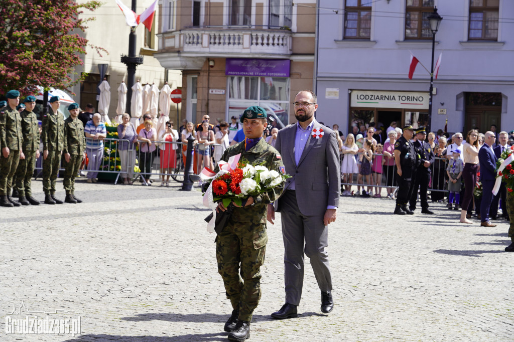 233 lat temu uchwalono Konstytucję 3 maja. Obchody w Grudziądzu