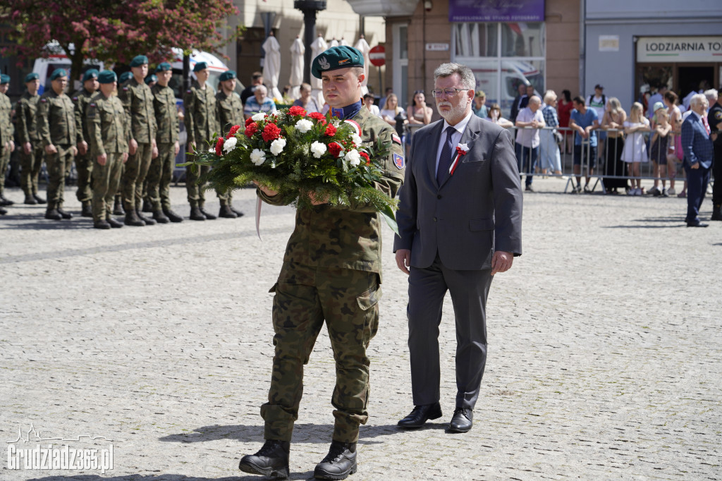 233 lat temu uchwalono Konstytucję 3 maja. Obchody w Grudziądzu