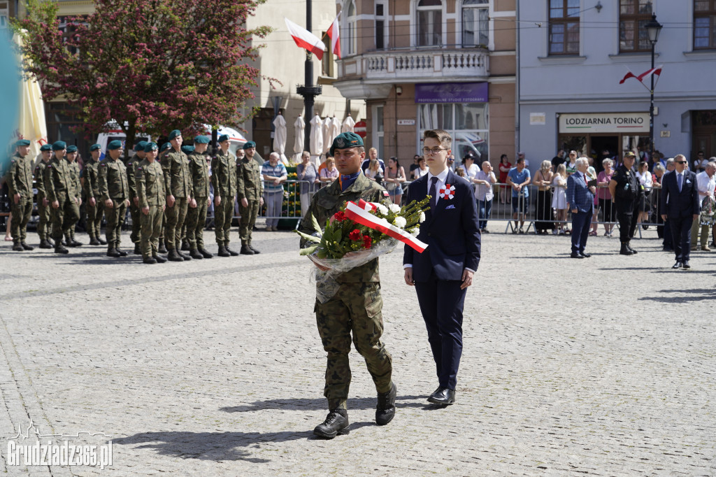 233 lat temu uchwalono Konstytucję 3 maja. Obchody w Grudziądzu