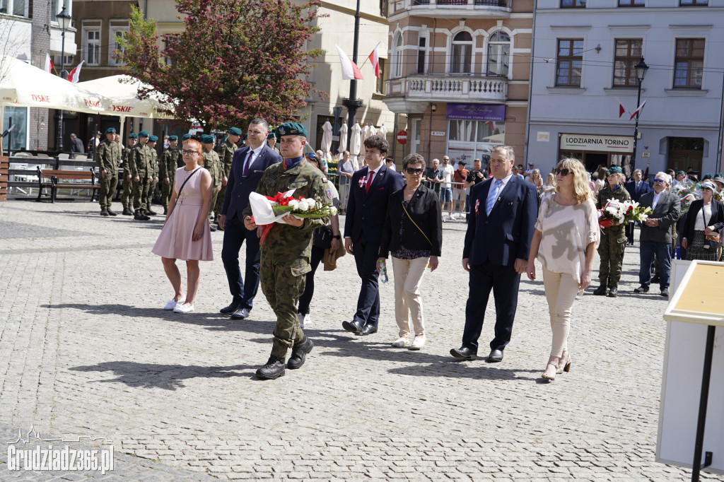 233 lat temu uchwalono Konstytucję 3 maja. Obchody w Grudziądzu