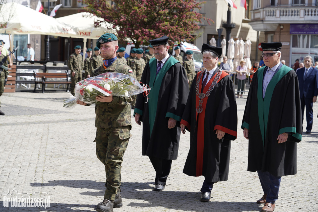 233 lat temu uchwalono Konstytucję 3 maja. Obchody w Grudziądzu