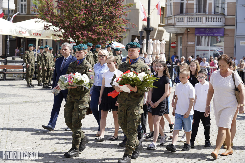 233 lat temu uchwalono Konstytucję 3 maja. Obchody w Grudziądzu