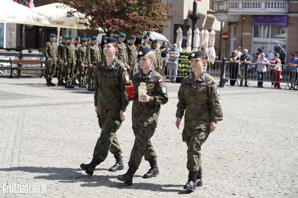 233 lat temu uchwalono Konstytucję 3 maja. Obchody w Grudziądzu