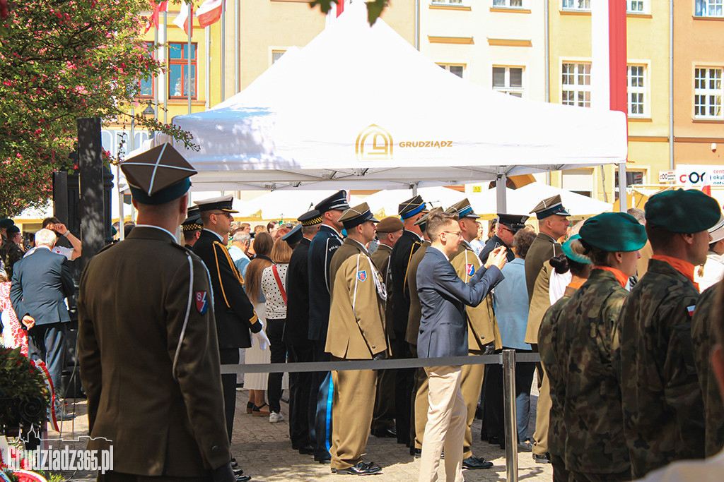 233 lat temu uchwalono Konstytucję 3 maja. Obchody w Grudziądzu