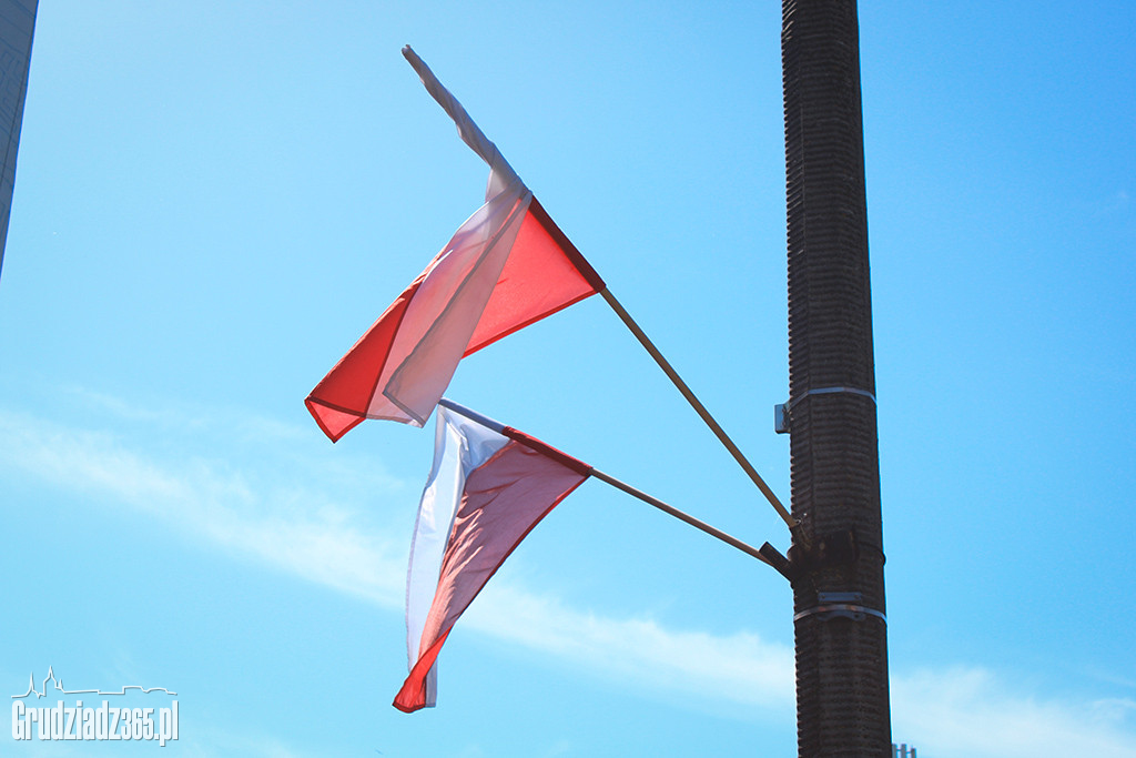 2 maja – Dzień Flagi Rzeczypospolitej Polskiej . Obchody w Grudziądzu