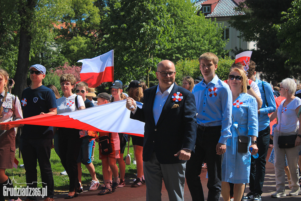 2 maja – Dzień Flagi Rzeczypospolitej Polskiej . Obchody w Grudziądzu