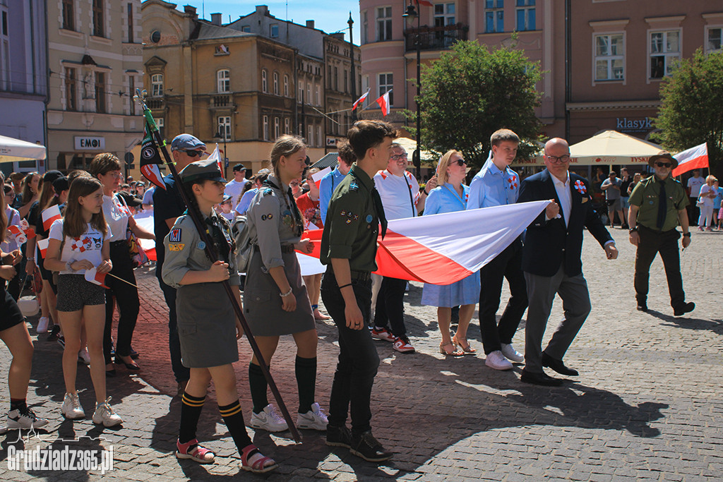 2 maja – Dzień Flagi Rzeczypospolitej Polskiej . Obchody w Grudziądzu