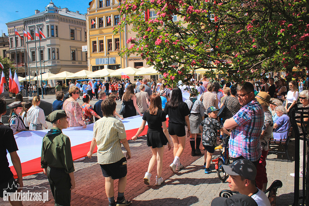 2 maja – Dzień Flagi Rzeczypospolitej Polskiej . Obchody w Grudziądzu