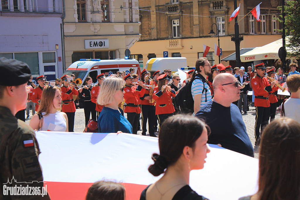 2 maja – Dzień Flagi Rzeczypospolitej Polskiej . Obchody w Grudziądzu