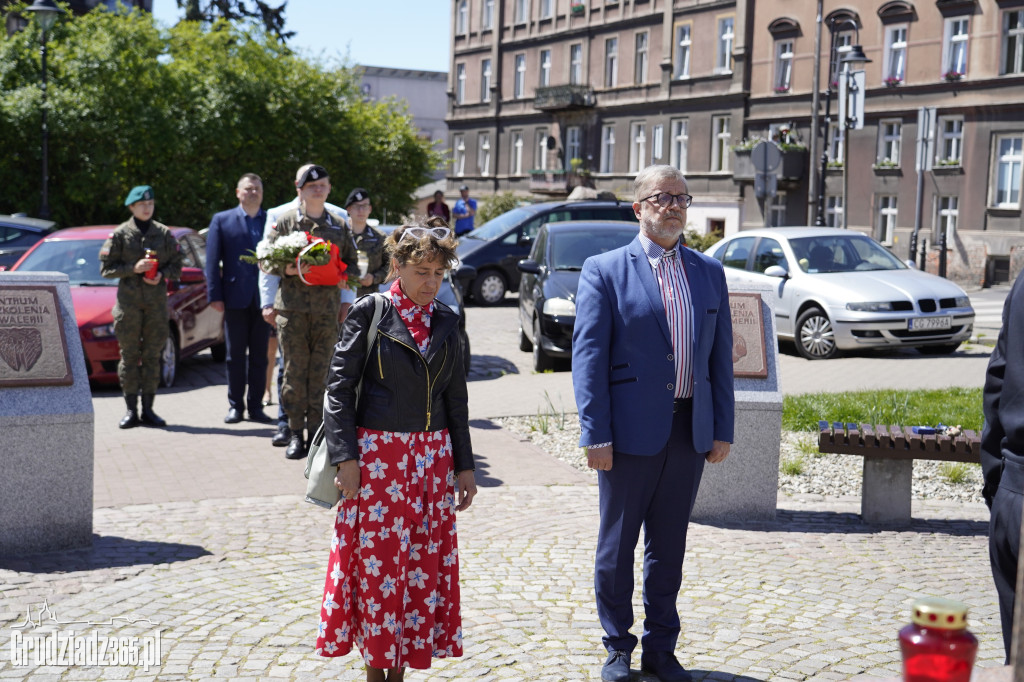 W Grudziądzu uczczono kolejną rocznicę śmierci Józefa Piłsudskiego