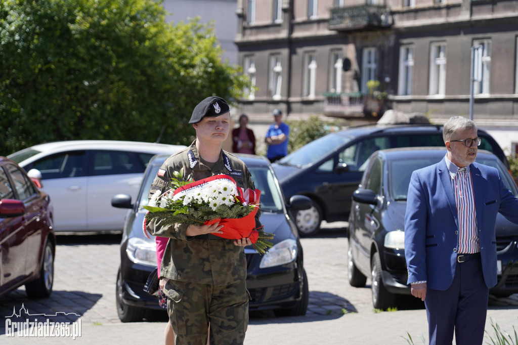 W Grudziądzu uczczono kolejną rocznicę śmierci Józefa Piłsudskiego