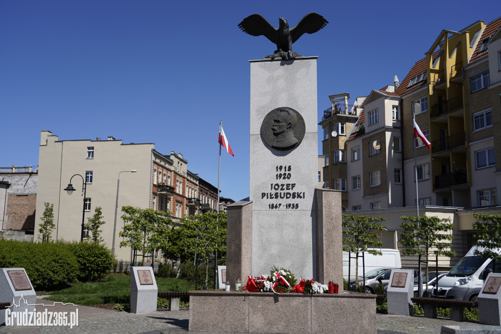 W Grudziądzu uczczono kolejną rocznicę śmierci Józefa Piłsudskiego