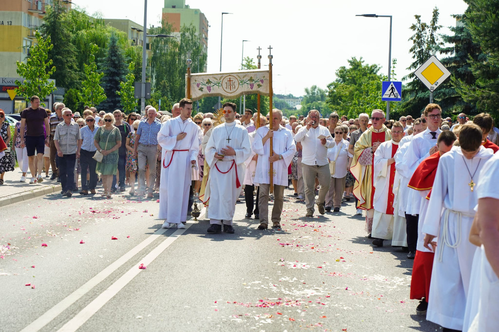 Boże Ciało - procesja na os. Lotnisko w Grudziądzu