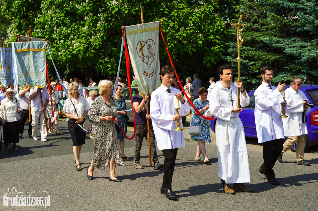 Boże Ciało - procesja na os. Lotnisko w Grudziądzu