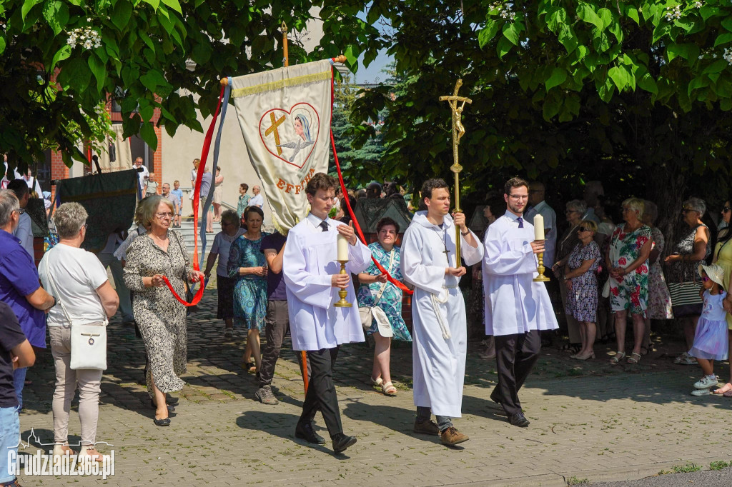 Boże Ciało - procesja na os. Lotnisko w Grudziądzu