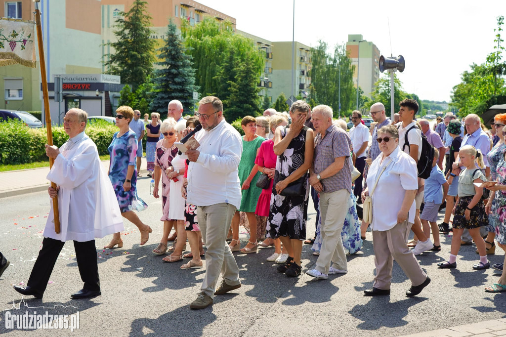 Boże Ciało - procesja na os. Lotnisko w Grudziądzu