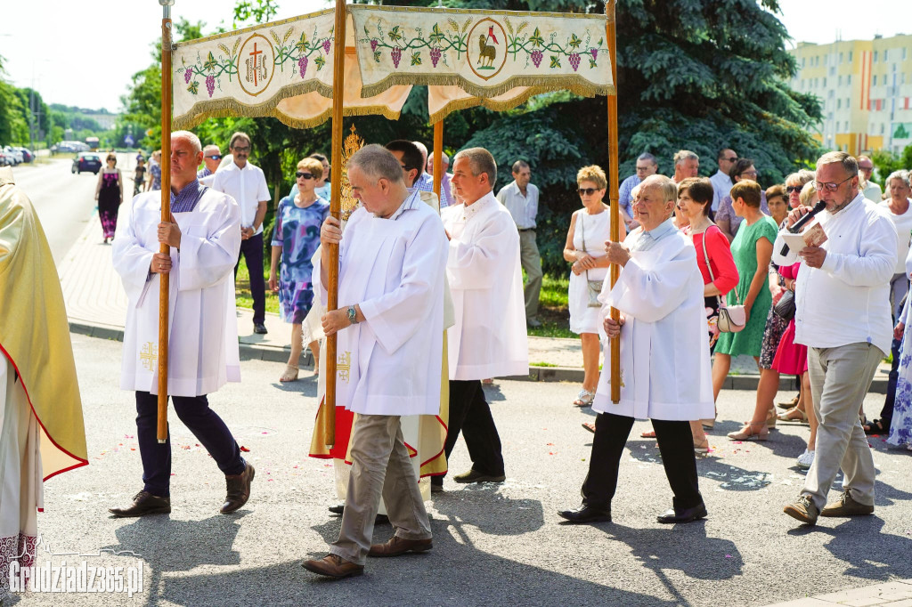 Boże Ciało - procesja na os. Lotnisko w Grudziądzu