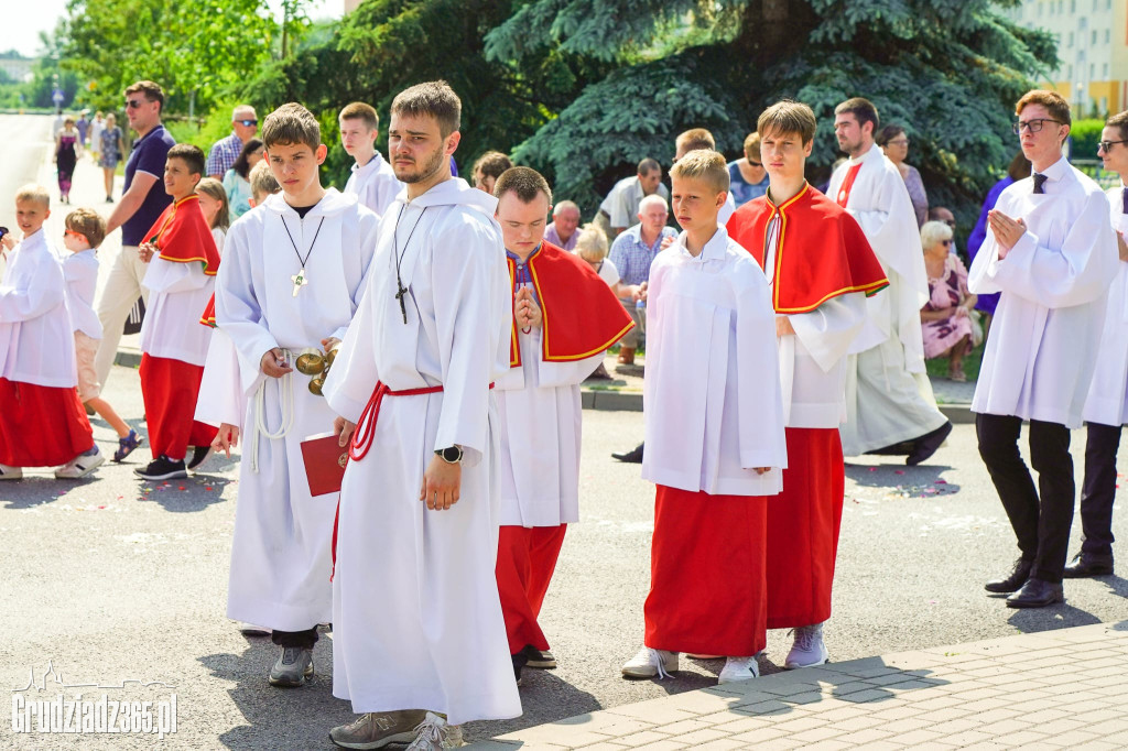 Boże Ciało - procesja na os. Lotnisko w Grudziądzu
