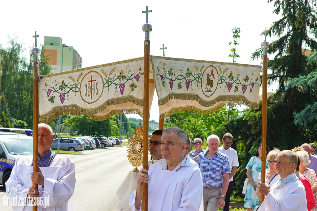 Boże Ciało - procesja na os. Lotnisko w Grudziądzu