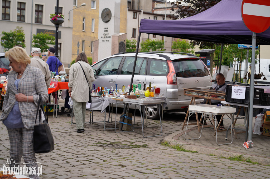 Grudziądz gotowy na obchody 733. urodzin. Stoiska Jarmarku Spichrzowego gotowe