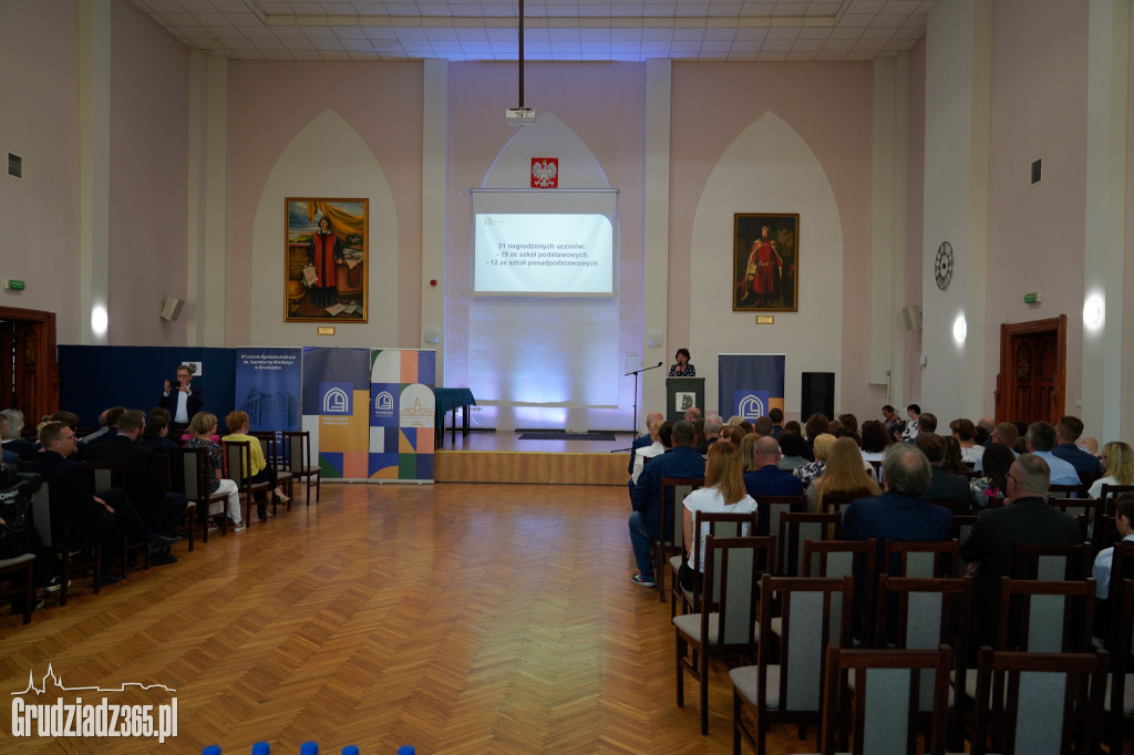 Gala laureatów i finalistów olimpiad grudziądzkich szkół