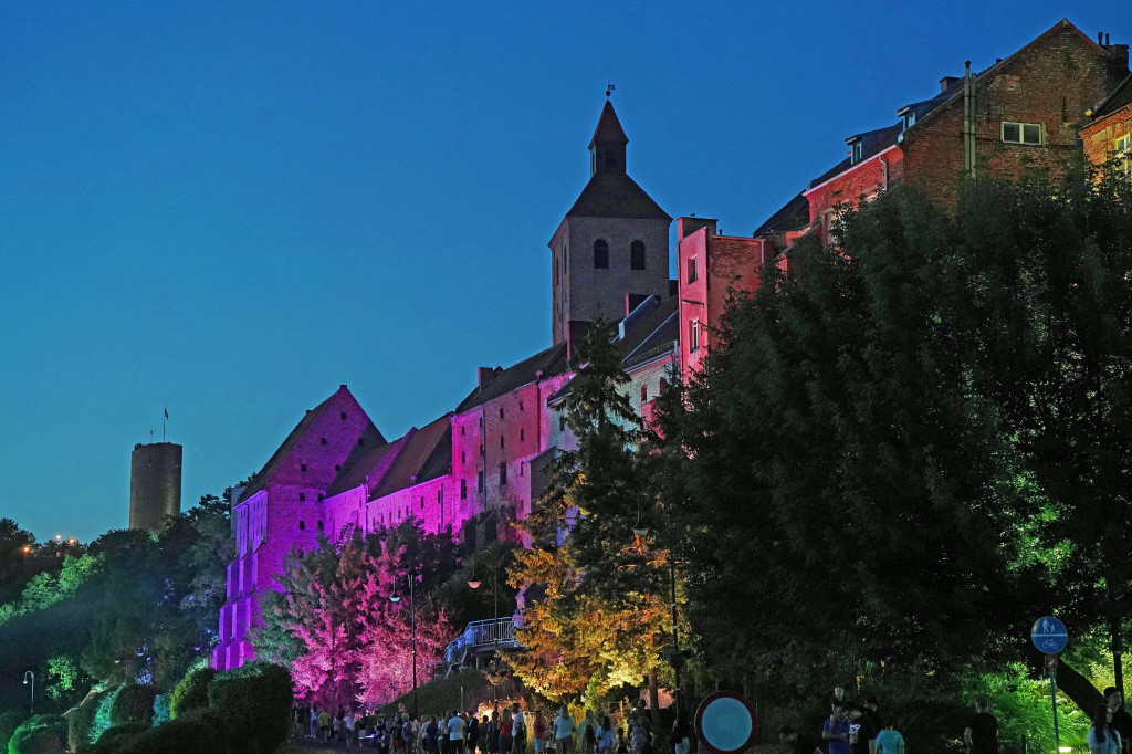Widowisko Świetlne w Grudziądzu