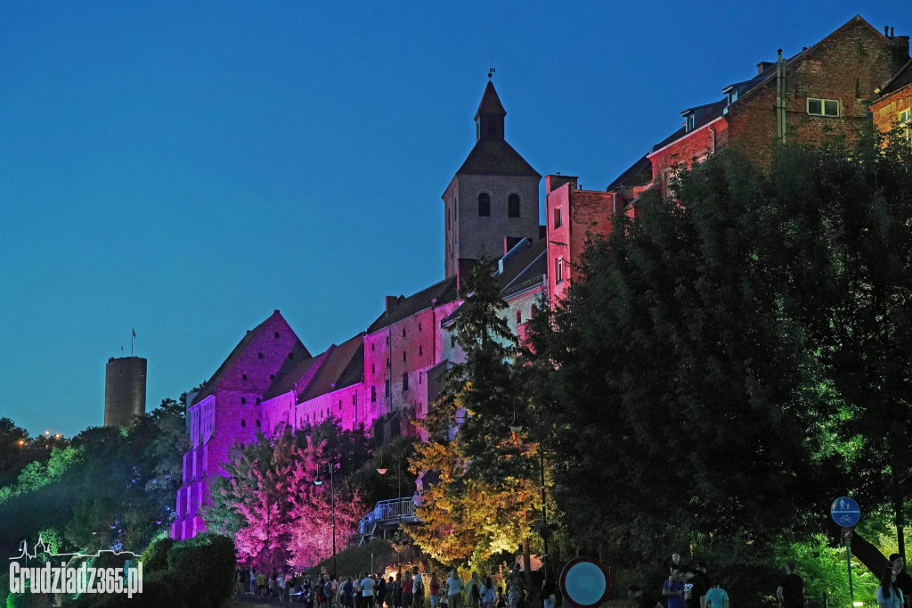 Widowisko Świetlne w Grudziądzu