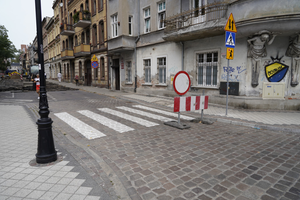 Remont ulicy Kosynierów Gdyńskich w Grudziądzu