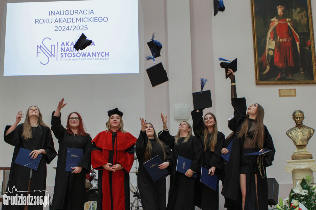 Inauguracji roku akademickiego w Akademii Nauk Stosowanych w Grudziądzu