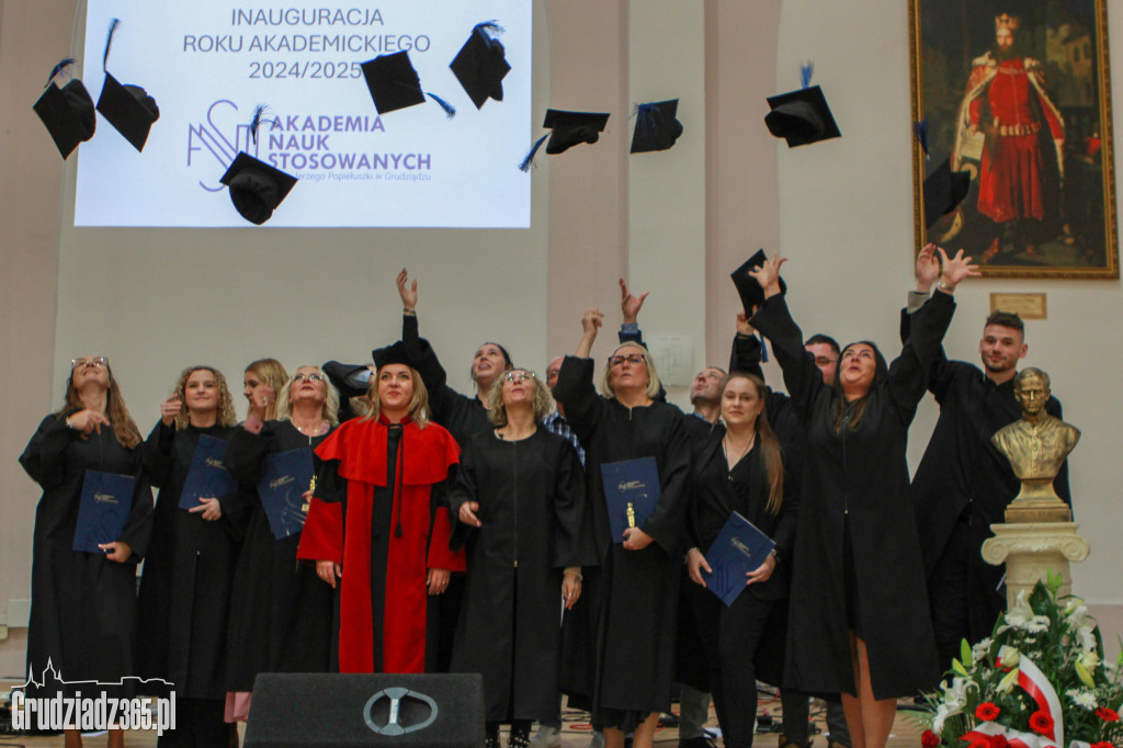 Inauguracji roku akademickiego w Akademii Nauk Stosowanych w Grudziądzu