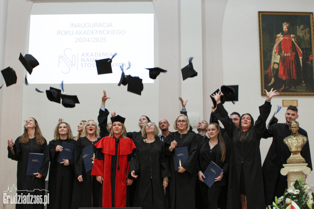 Inauguracji roku akademickiego w Akademii Nauk Stosowanych w Grudziądzu