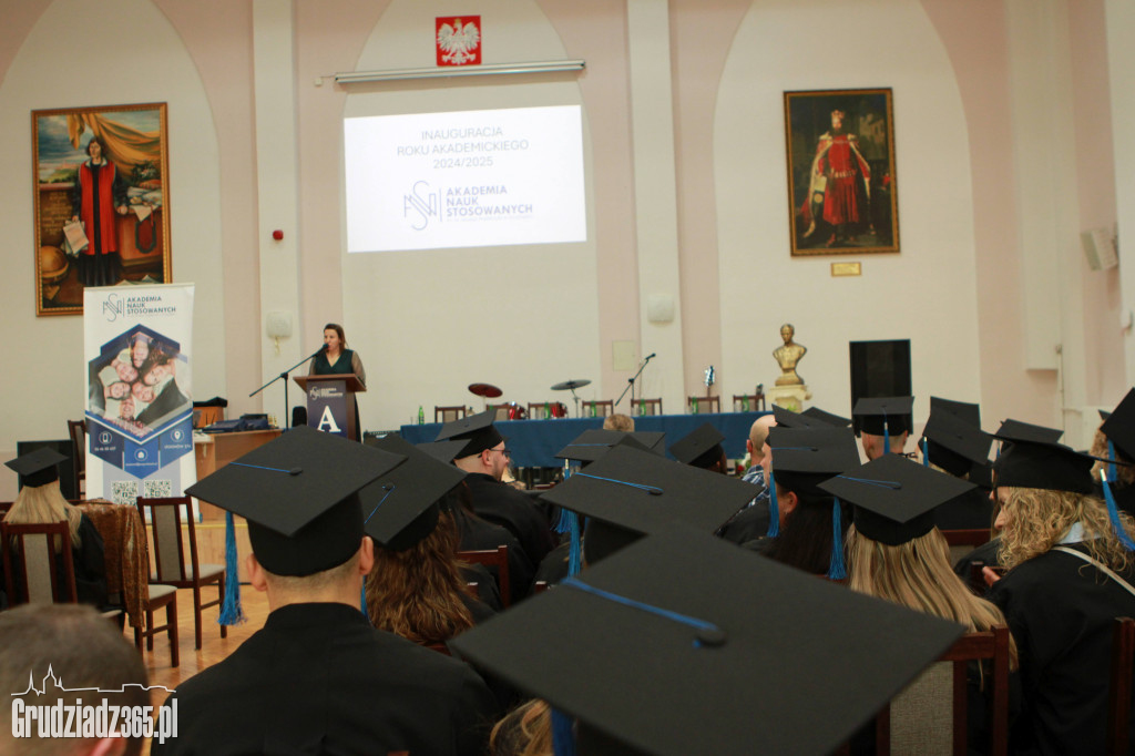 Inauguracji roku akademickiego w Akademii Nauk Stosowanych w Grudziądzu