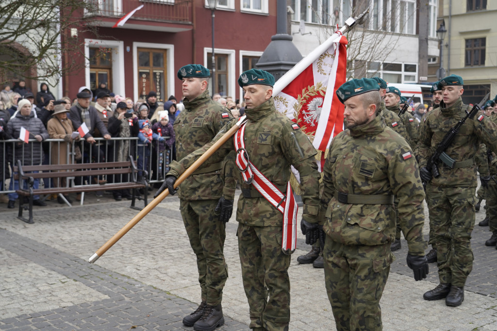 Obchody Narodowego Święta Niepodległości na Rynku w Grudziądzu