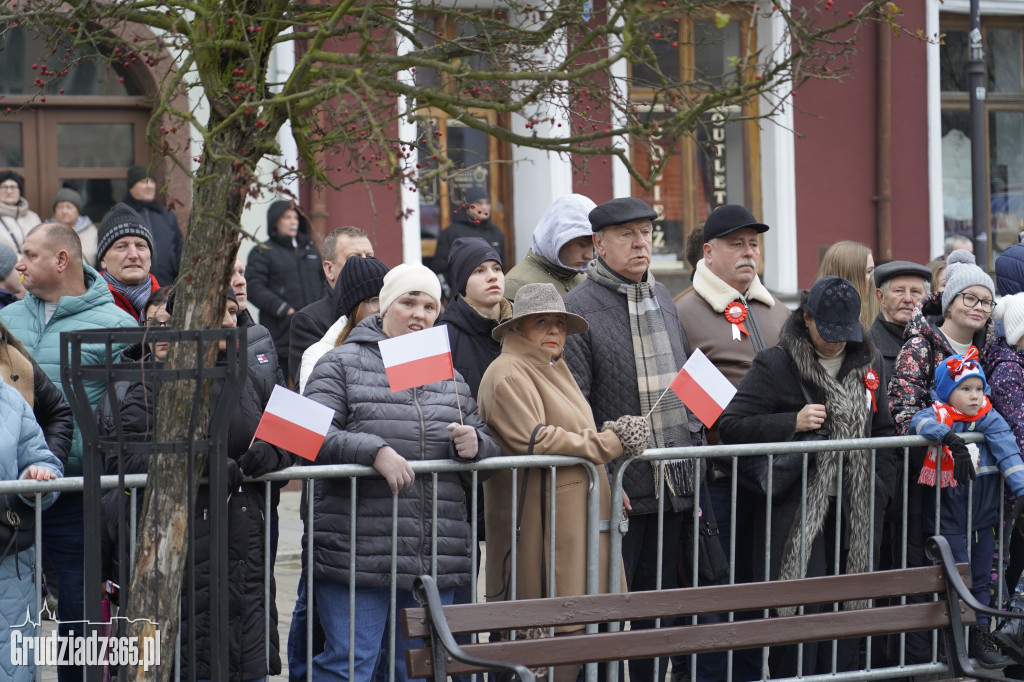 Obchody Narodowego Święta Niepodległości na Rynku w Grudziądzu