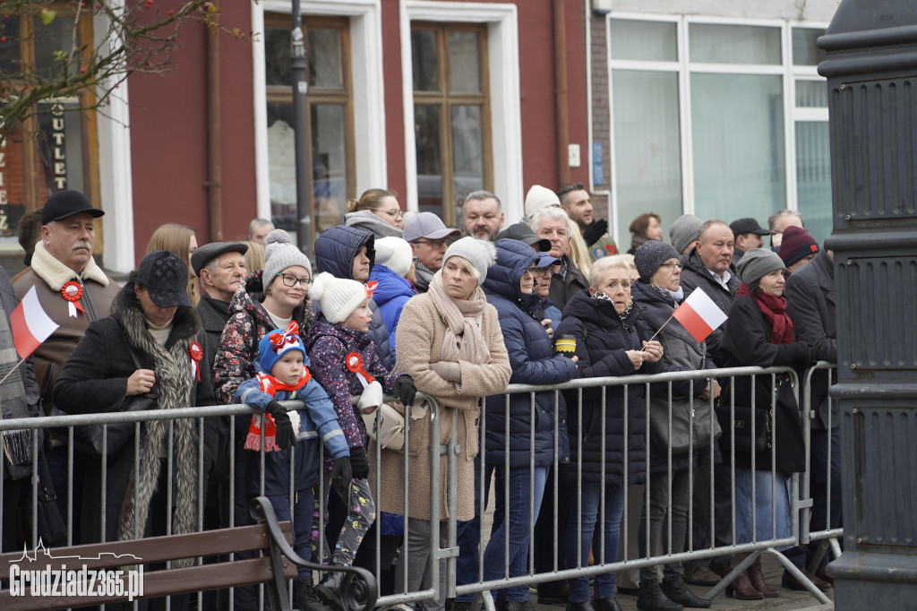 Obchody Narodowego Święta Niepodległości na Rynku w Grudziądzu