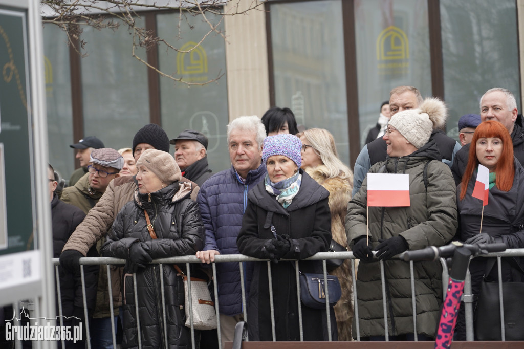 Obchody Narodowego Święta Niepodległości na Rynku w Grudziądzu