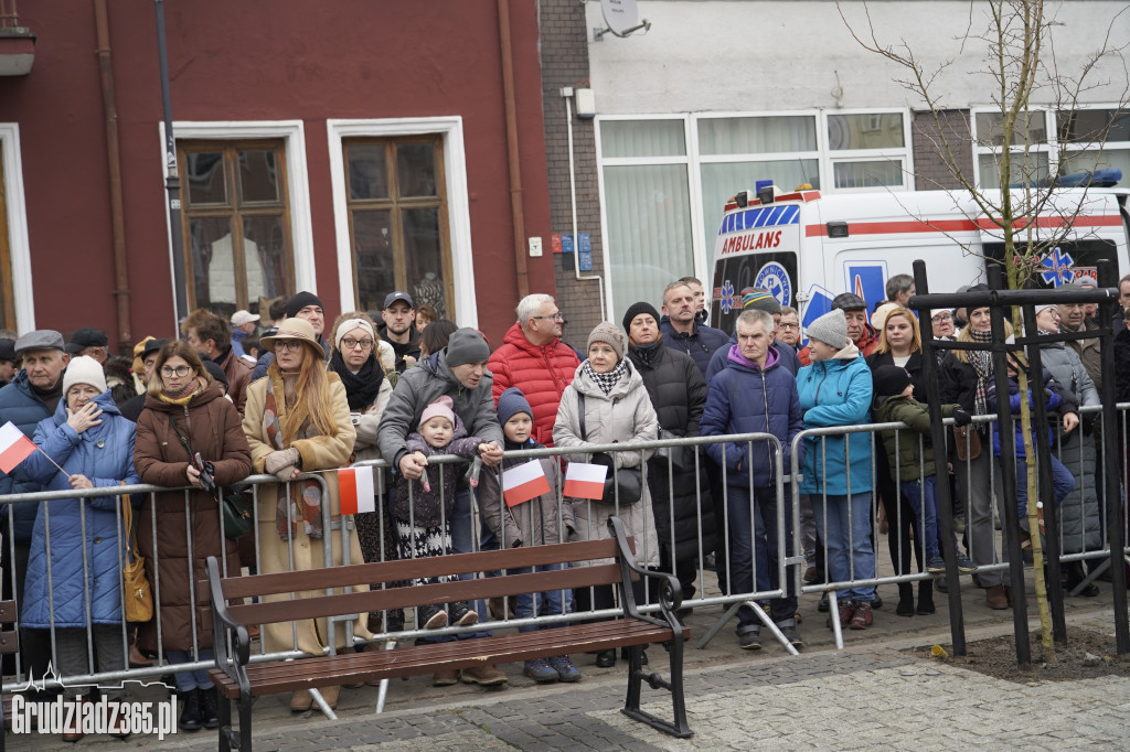 Obchody Narodowego Święta Niepodległości na Rynku w Grudziądzu