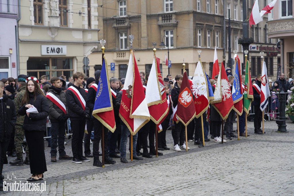 Obchody Narodowego Święta Niepodległości na Rynku w Grudziądzu