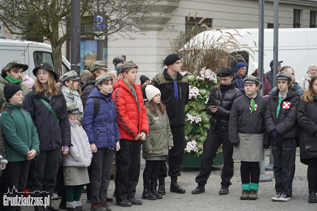 Obchody Narodowego Święta Niepodległości na Rynku w Grudziądzu