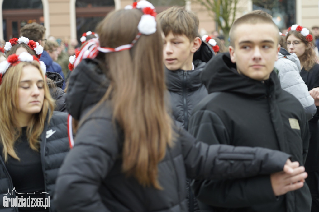 Obchody Narodowego Święta Niepodległości na Rynku w Grudziądzu