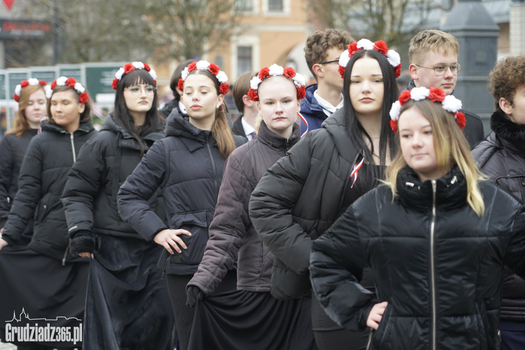 Obchody Narodowego Święta Niepodległości na Rynku w Grudziądzu