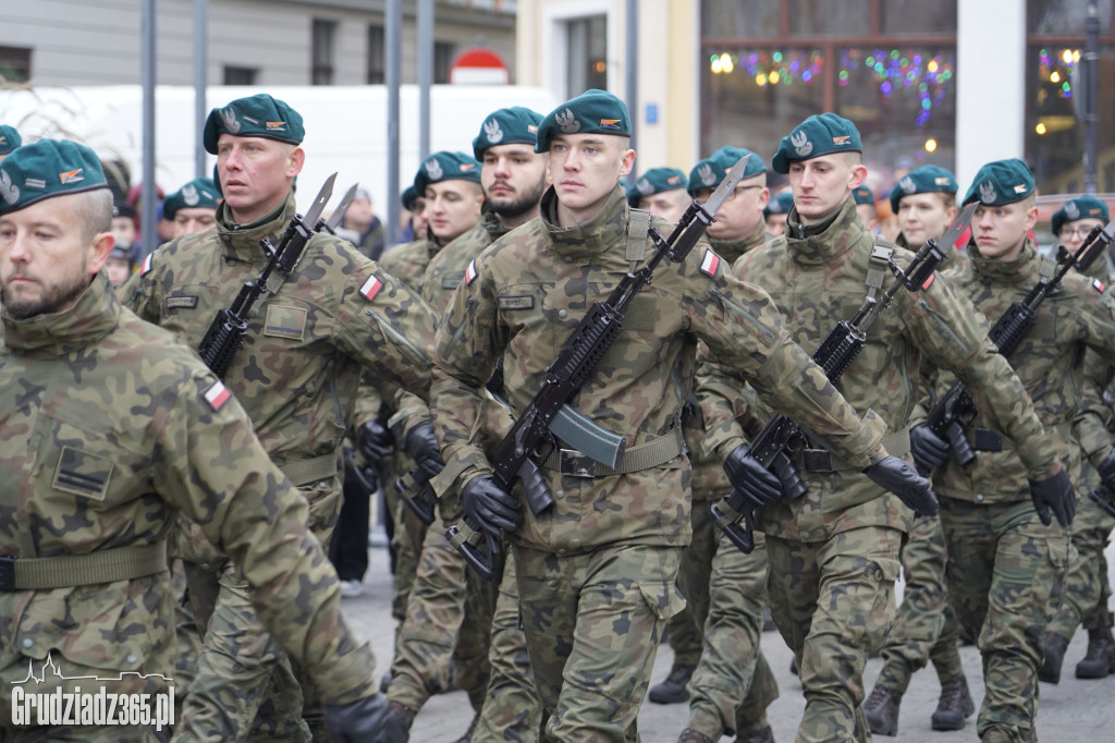 Obchody Narodowego Święta Niepodległości na Rynku w Grudziądzu