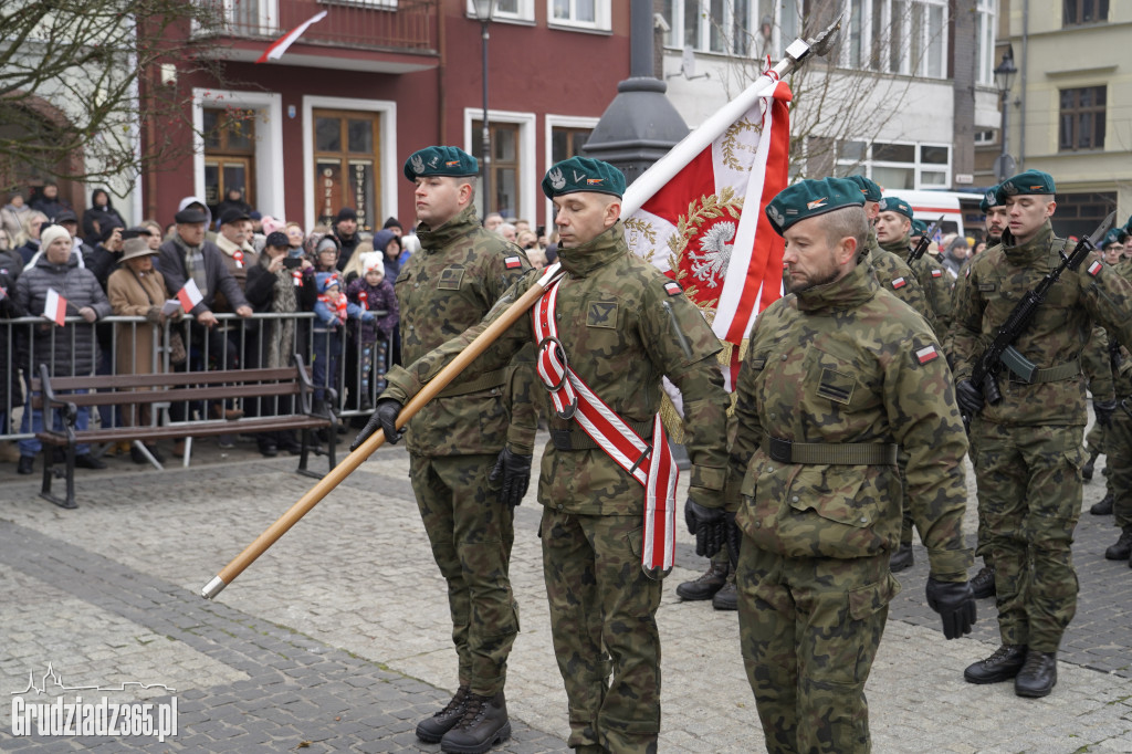 Obchody Narodowego Święta Niepodległości na Rynku w Grudziądzu