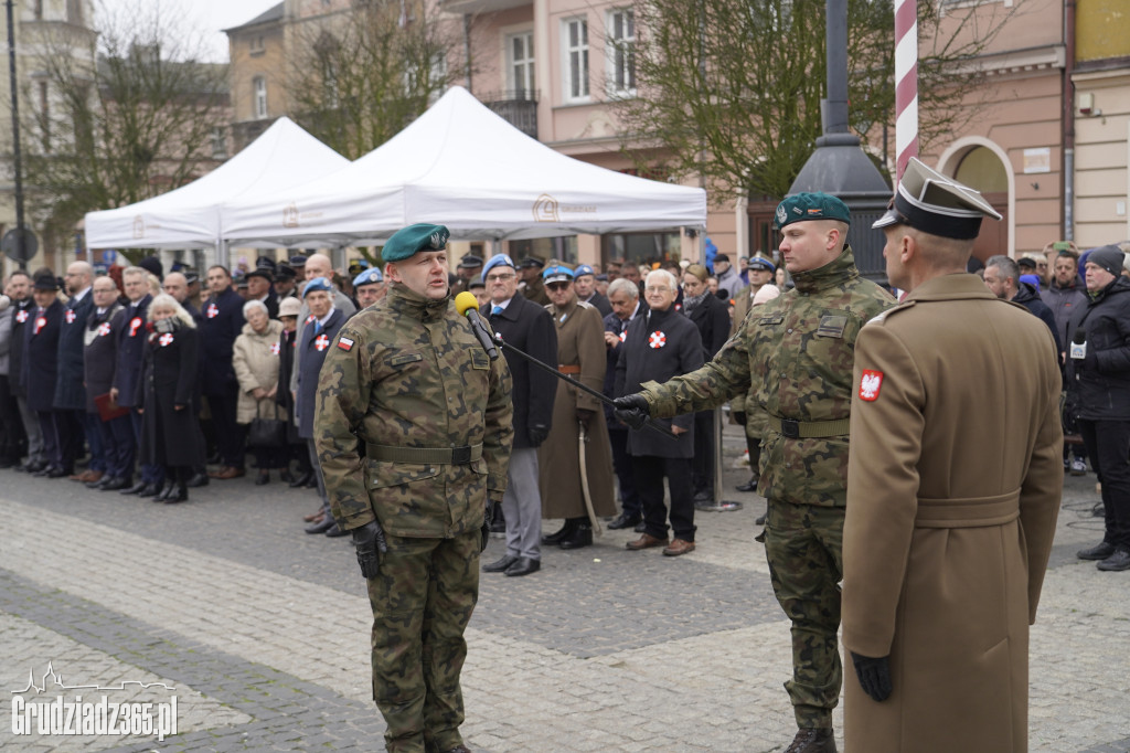 Obchody Narodowego Święta Niepodległości na Rynku w Grudziądzu