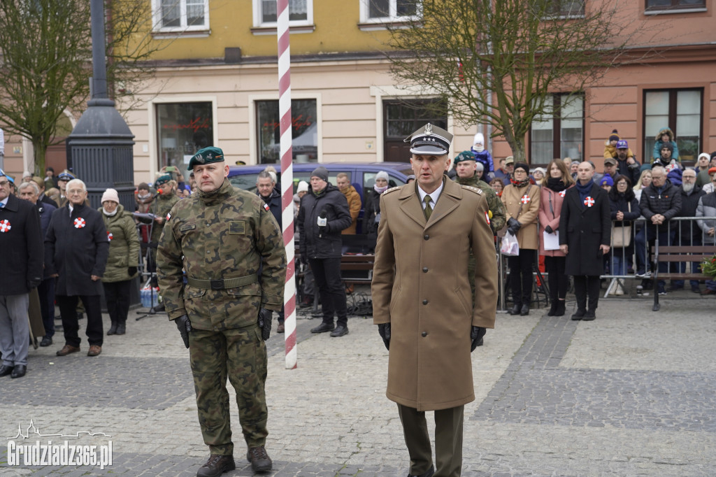 Obchody Narodowego Święta Niepodległości na Rynku w Grudziądzu