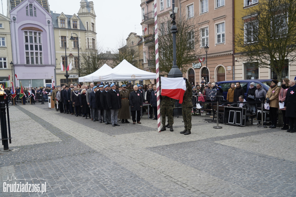 Obchody Narodowego Święta Niepodległości na Rynku w Grudziądzu