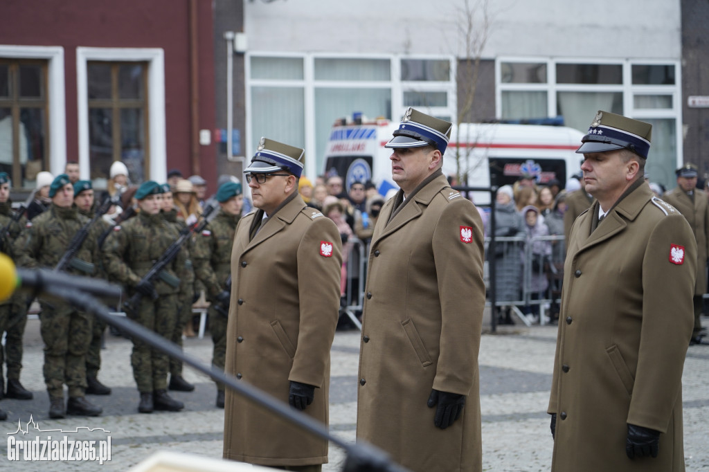 Obchody Narodowego Święta Niepodległości na Rynku w Grudziądzu