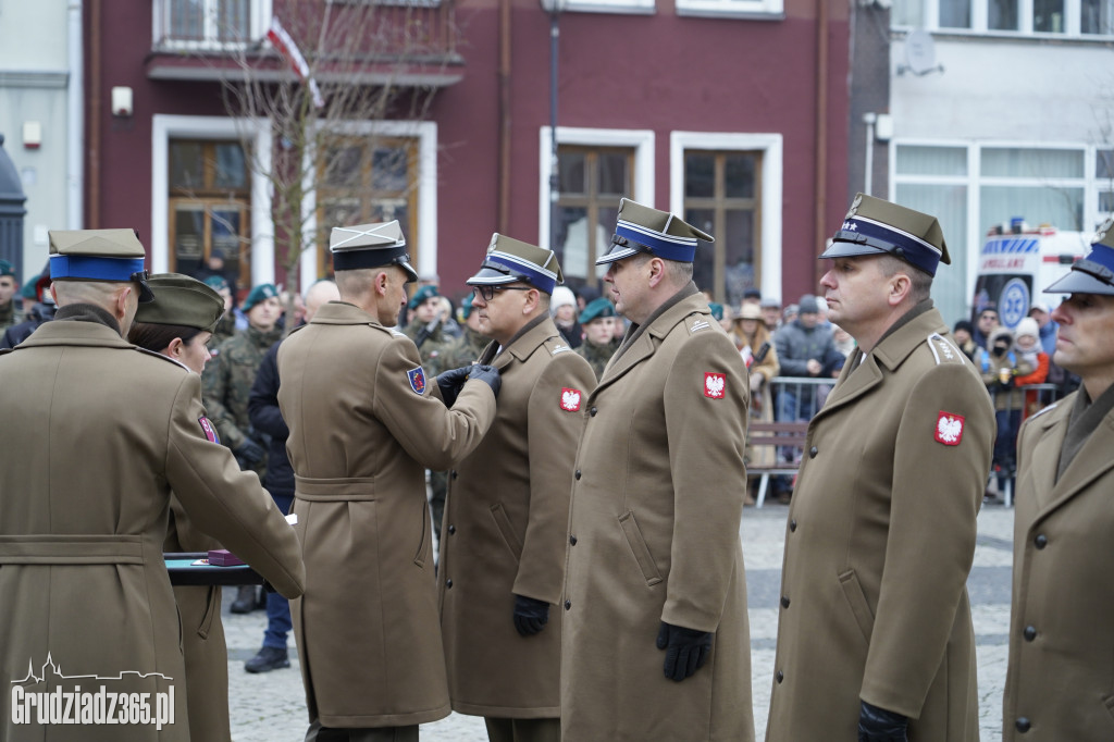 Obchody Narodowego Święta Niepodległości na Rynku w Grudziądzu