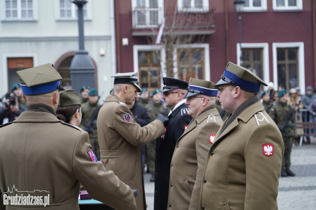 Obchody Narodowego Święta Niepodległości na Rynku w Grudziądzu