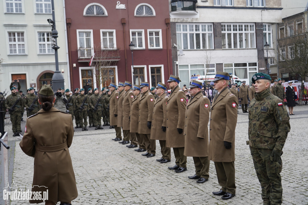 Obchody Narodowego Święta Niepodległości na Rynku w Grudziądzu